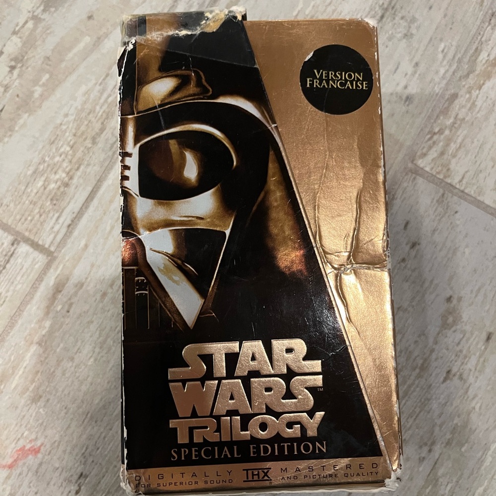 Star Wars Trilogy Special Edition VHS - French version
